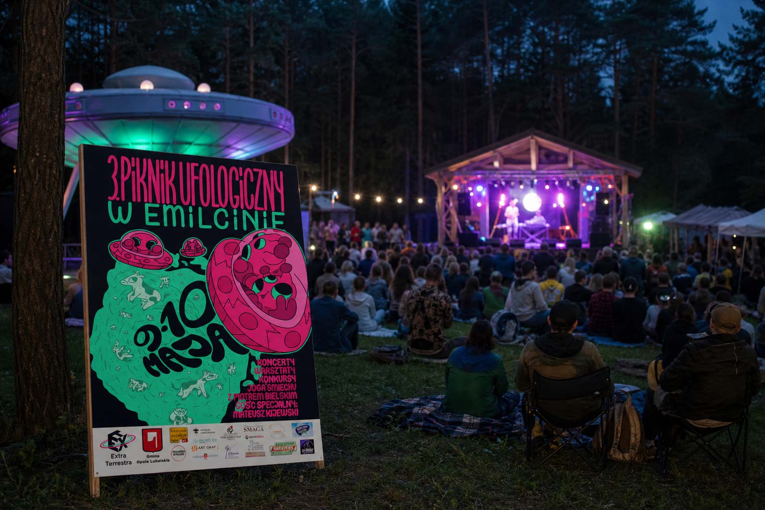 Kultowy Piknik Ufologiczny znów w Emilcinie
